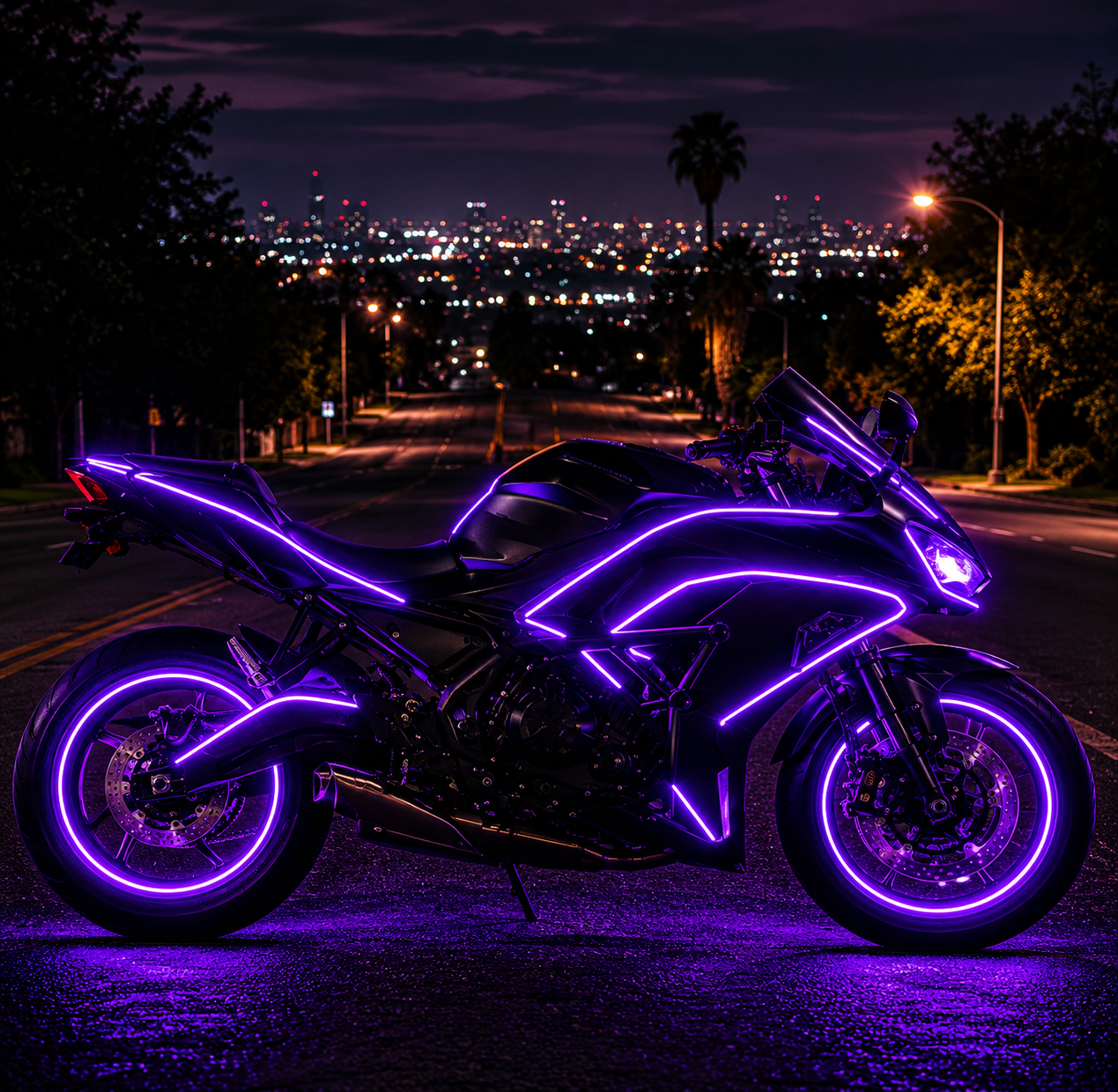 NeonRide MotoGlow