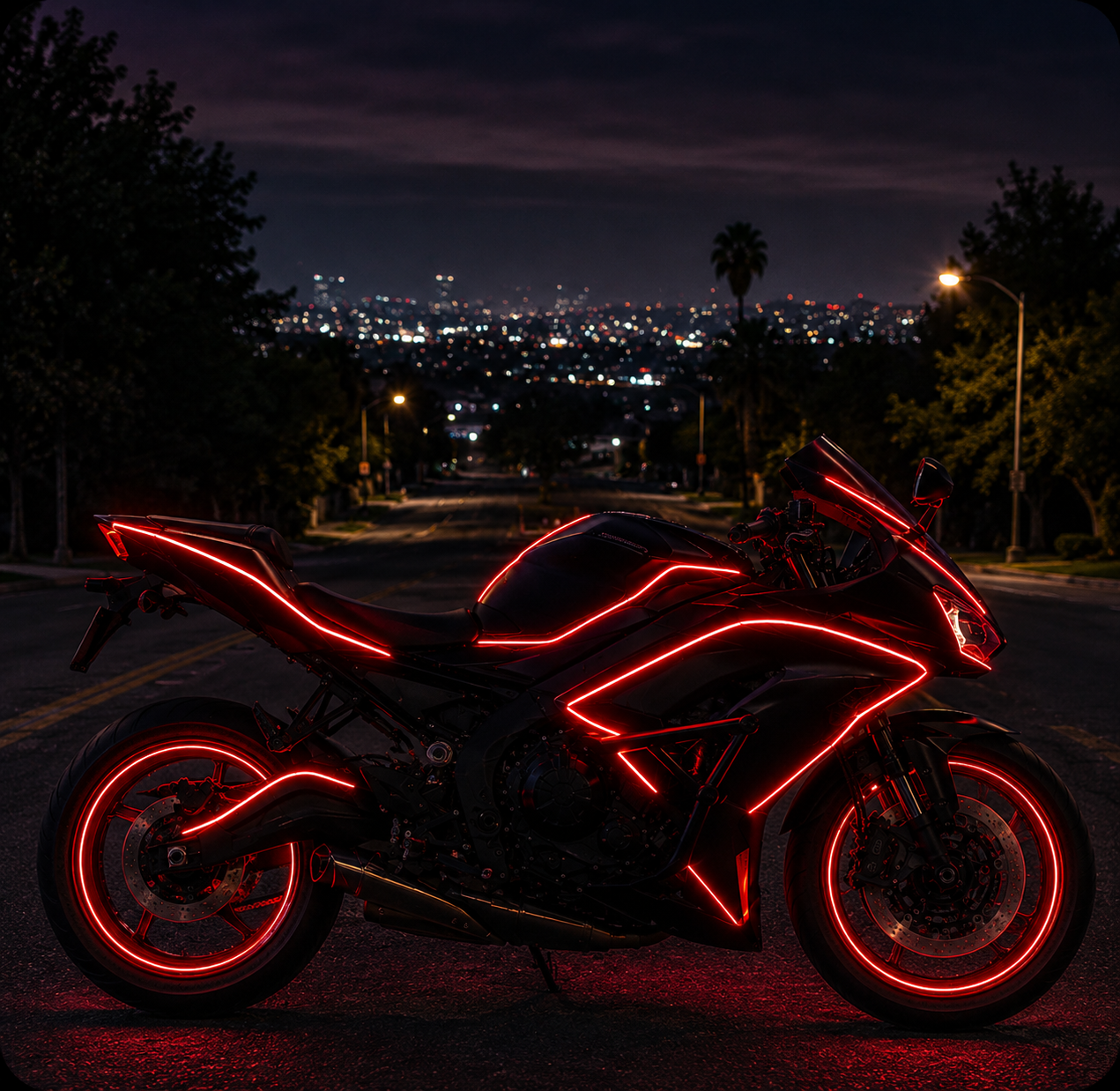 NeonRide MotoGlow