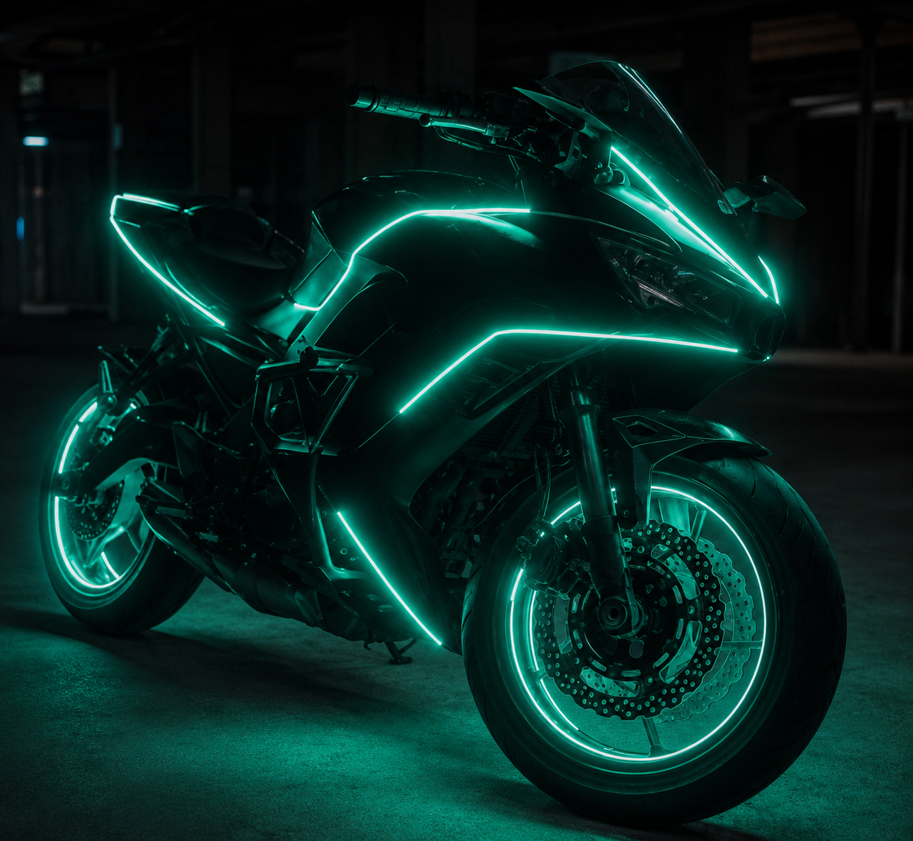 NeonRide MotoGlow